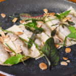 Ravioli de bochecha de porco 